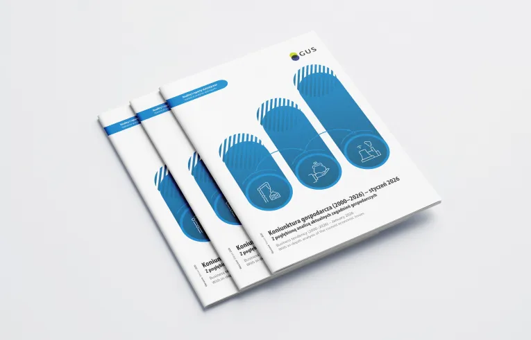 okładka publikacji "Koniunktura gospodarcza (2000–2026) - styczeń 2026"