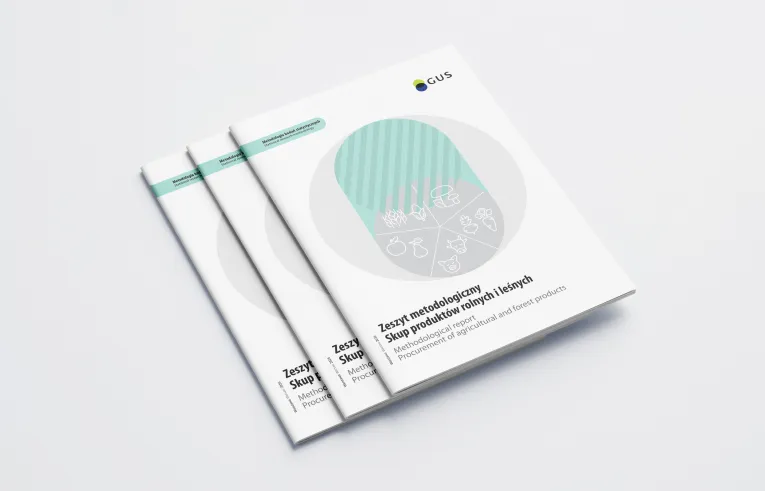 Okładka publikacji Zeszyt metodologiczny. Skup produktów rolnych i leśnych