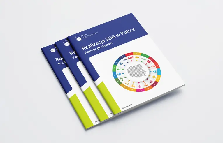 Okładka publikacji Realizacja SDG w Polsce. Pomiar postępów 