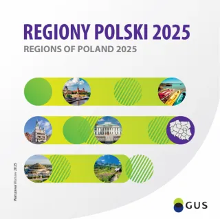 Powiększ obraz: okładka publikacji Regiony Polski 2025