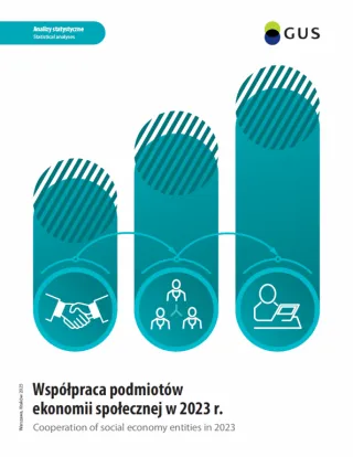 Powiększ obraz: okładka publikacji Współpraca podmiotów ekonomii społecznej w 2023 r