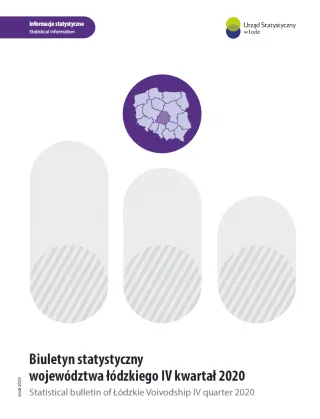 Powiększ obraz: Statistical  Bulletin  of  Lodzkie  Voivodship  IV  quarter  2020