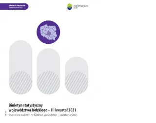 Powiększ obraz: Biuletyn  Statystyczny  Województwa  Łódzkiego  III  kwartał  2021