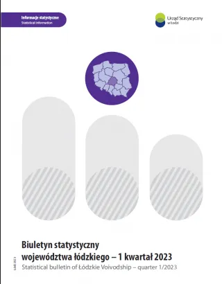 Powiększ obraz: Statistical  Bulletin  of  Łódzkie  Voivodship  1  quarter  2023