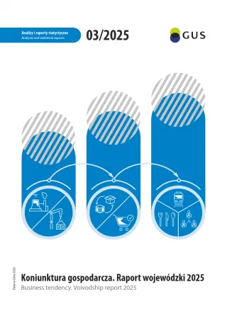 Powiększ obraz: Cover  of  Business  tendency.  Regional  report  (March  2025)
