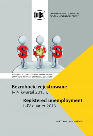 Powiększ obraz: Bezrobocie  rejestrowane.  I-IV  kwartał  2013  r.