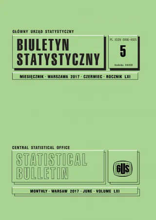 Powiększ obraz: Statistical  Bulletin  No  5/2017