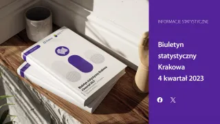 Powiększ obraz: Biuletyn  statystyczny  Krakowa  -  4  kwartał  2023