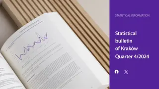 Powiększ obraz: Statistical  bulletin  of  Kraków  Quarter  4/2024