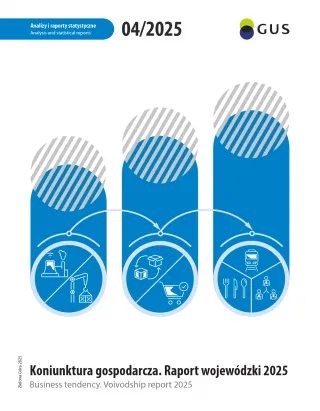 Powiększ obraz: Business  tendency.  Voivodship  report  2025  (April  2025)  Cover