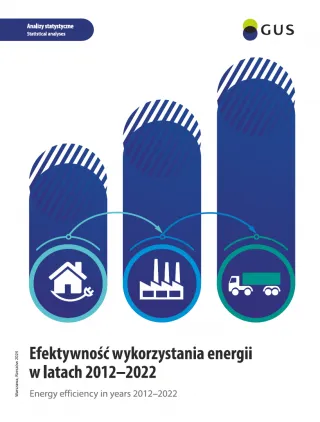 Powiększ obraz: Efektywnosc  wykorzystania  energii  w  latach  2012-2022.  Okładka