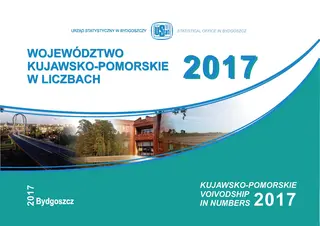 Powiększ obraz: okładka foldera Województwo kujawsko-pomorskie w liczbach 2017