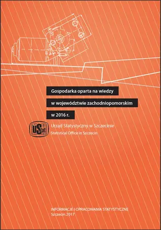 Powiększ obraz: knowledge  based  economy  in  zachodniopomorskie  voivodship  in  2016  r.