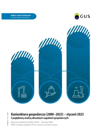Powiększ obraz: Business  tendency  (2000–2025)  -  January  2025  Okładka