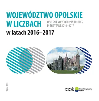 Powiększ obraz: Okładka publikacji Województwo opolskie w liczbach w latach 2016-2017