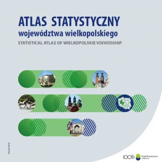 Powiększ obraz: Okładka publikacji Atlas statystyczny województwa wielkopolskiego