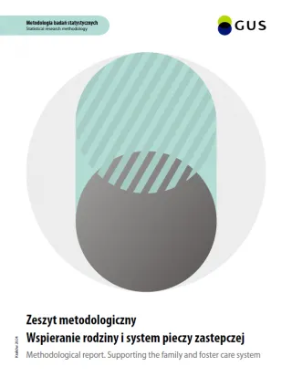 Powiększ obraz: Okładka  publikacji pt. Zeszyt metodologiczny. Wspieranie rodziny i system pieczy zastępczej
