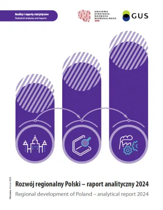Powiększ obraz: Cover  of  "Regional  development  of  Poland  -  analytical  report  2024"
