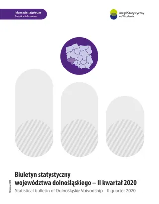 Powiększ obraz: Okładka  Biuletynu  Statystycznego  za  2  kwartał  2020  r.