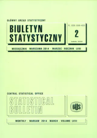 Powiększ obraz: Biuletyn  Statystyczny  nr  2/2014