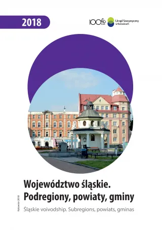 Powiększ obraz: Śląskie  voivodship.  Subregions,  powiats,  gminas