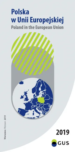 Powiększ obraz: Cover  of  the  publication  Poland  in  the  European  Union  2019