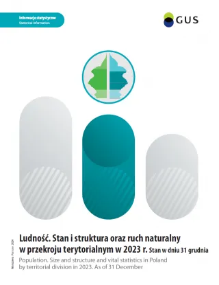 Powiększ obraz: Population.  Size  and  structure.  As  of  31  December.  Cover