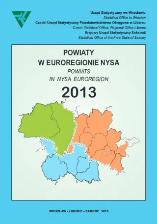 Powiększ obraz: Powiaty  w  Euroregionie  Nysa