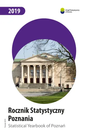Powiększ obraz: Okładka  Rocznika  Statystycznego  Poznania  2019