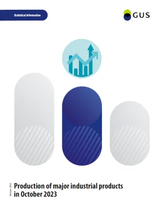 Powiększ obraz: Production  of  major  industrial  products  in  October  2023