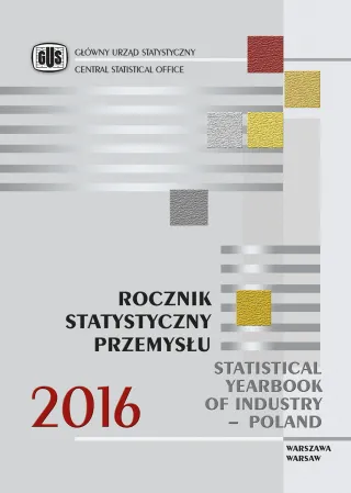 Powiększ obraz: Rocznik  Statystyczny  Przemysłu  2016