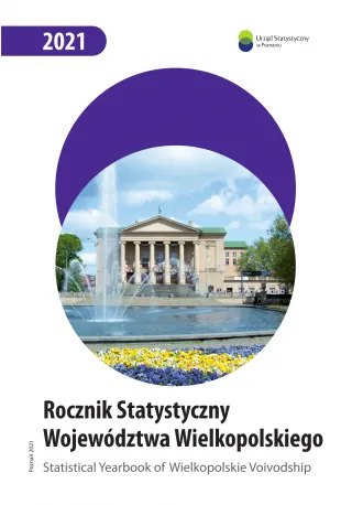 Powiększ obraz: Okładka  Rocznika  Statystycznego  Województwa  Wielkopolskiego  2021