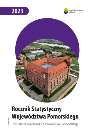 Powiększ obraz: Rocznik  Statystyczny  Województwa  Pomorskiego  2023  -  okładka  publikacji