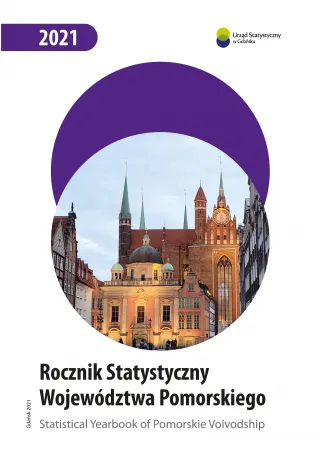 Powiększ obraz: Rocznik  Statystyczny  Województwa  Pomorskiego  2021  -  okładka  publikacji