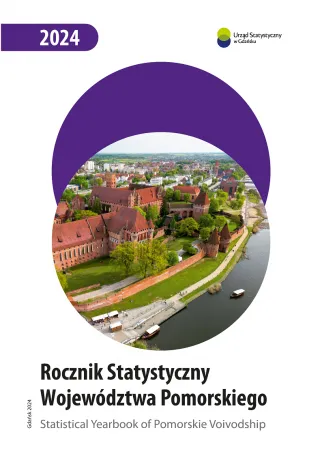 Powiększ obraz: Rocznik  Statystyczny  Województwa  Pomorskiego  2024  -  okładka  publikacji