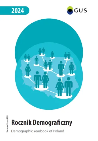 Powiększ obraz: Okładka  publikacji  Rocznik  Demograficzny  2024