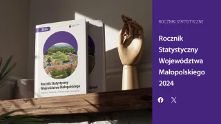 Powiększ obraz: Rocznik  Statystyczny  Województwa  Małopolskiego  2024