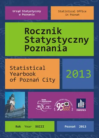 Powiększ obraz: Okładka  Rocznika  Statystycznego  Poznania  2013