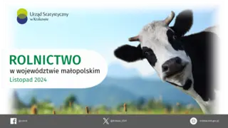 Powiększ obraz: Rolnictwo  w  województwie  małopolskim  -  listopad  2024  r.