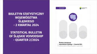 Powiększ obraz: Statistical  bulletin  of  Śląskie  Voivodship  2024  -  quarter  2/2024  -  1st  page