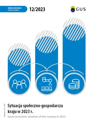 Powiększ obraz: Socio-economic  situation  of  the  country  in  2023  Cover