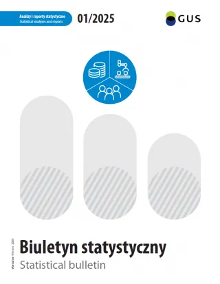 Powiększ obraz: Cover  of  the  publication  Statistical  Bulletin  No  1/2025
