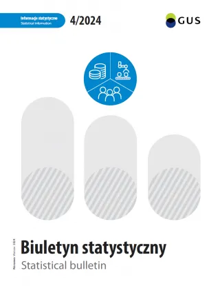 Powiększ obraz: Statistical  Bulletin  No  4/2024.  Cover