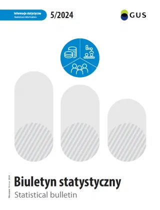 Powiększ obraz: Statistical  Bulletin  No  5/2024.  Cover