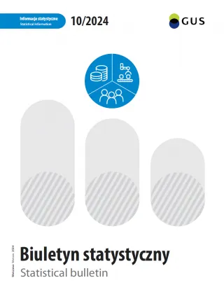 Powiększ obraz: Statistical  Bulletin  No  10/2024.  Cover
