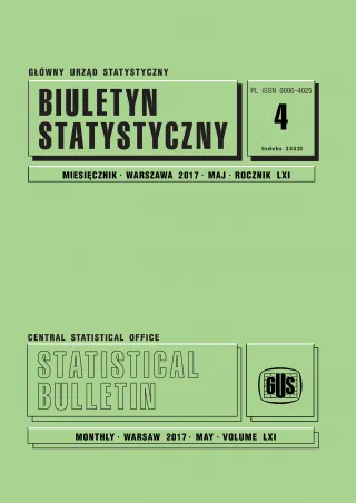 Powiększ obraz: Statistical  Bulletin  No  4/2017