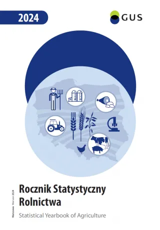 Powiększ obraz: Cover  of  the  publication  Statistical  Yearbook  of  Agriculture  2024