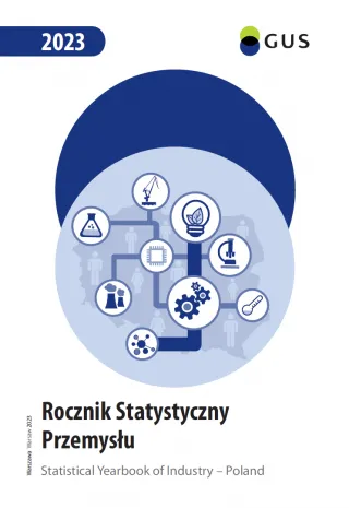 Powiększ obraz: Statistical  Yearbook  of  Industry  Poland  2023  Cover