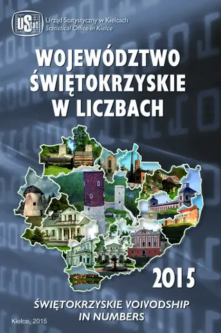 Powiększ obraz: okładka publikacji Województwo świętokrzyskie w liczbach 2015