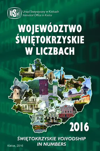 Powiększ obraz: okładka publikacji Województwo świętokrzyskie w liczbach 2016
